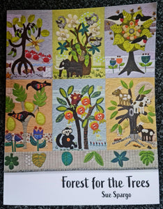 Forest for the Trees Block of the Month - Sue Spargo
