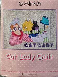 Cat Lady Quilt Pattern by Amy Bradley
