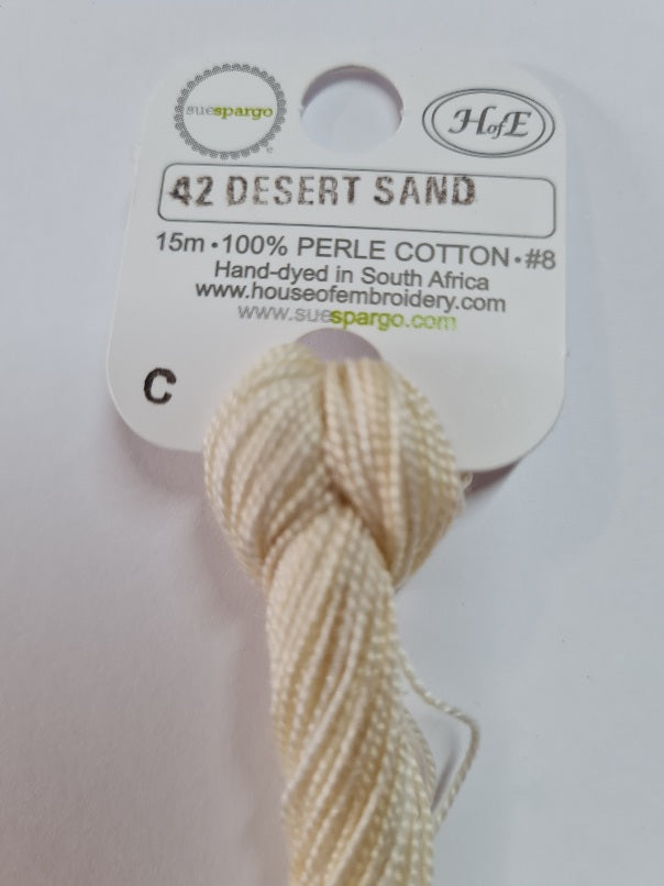 42C Desert Sand House of Embroidery P8