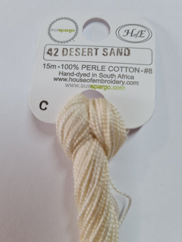 42C Desert Sand House of Embroidery P8