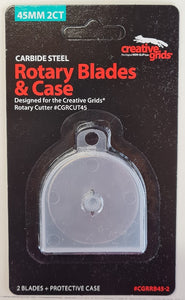 2 pack 45mm rotary cutter blades