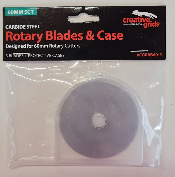 5 pack 60mm rotary cutter blades – Pinkpossum