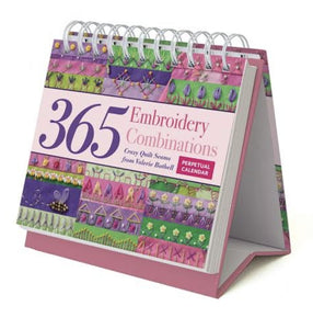 365 Embroidery Combinations Perpetual Calendar