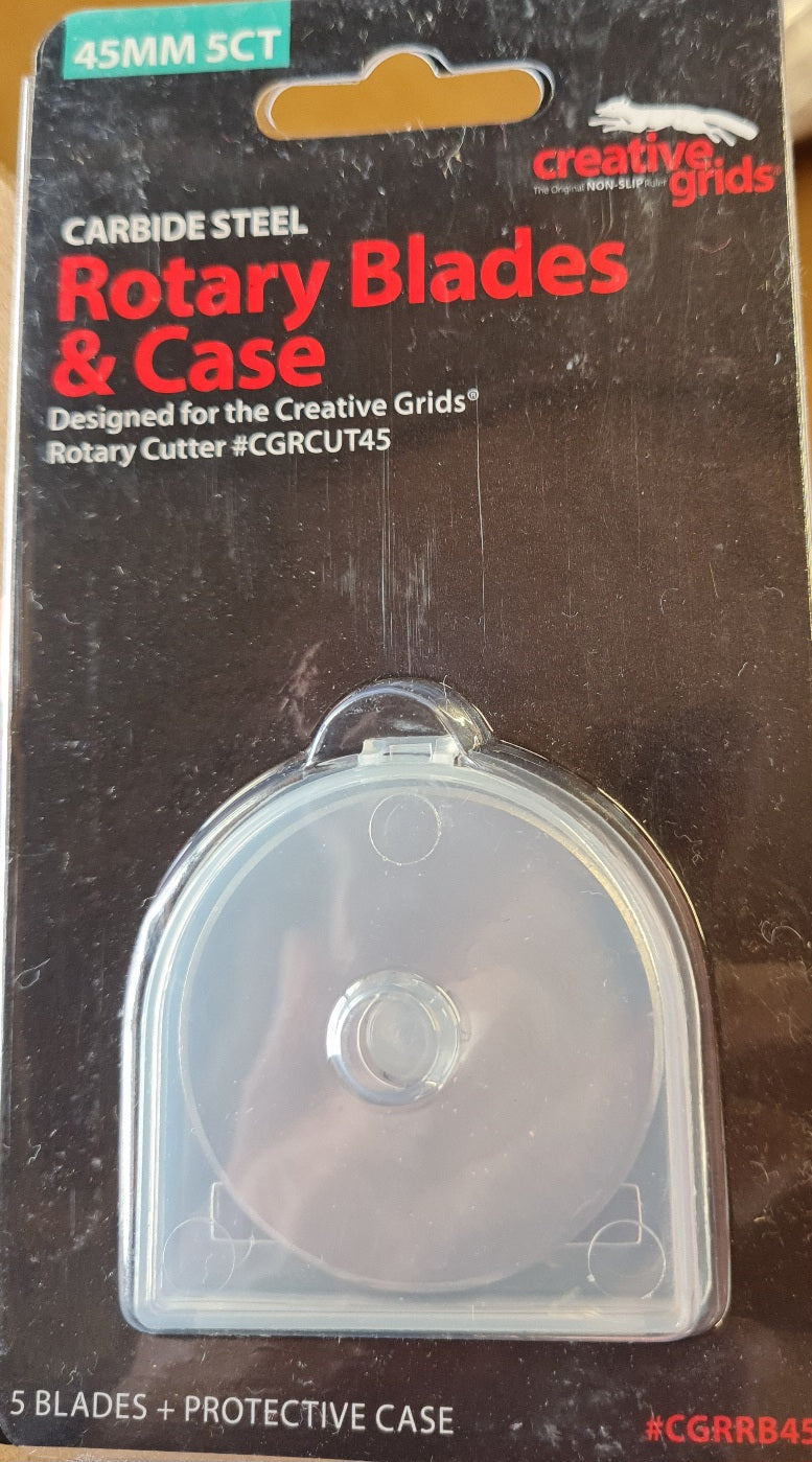Creative Grids 5 pack 45mm rotary cutter blades