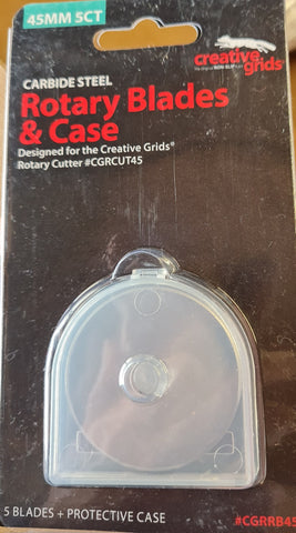 Creative Grids 5 pack 45mm rotary cutter blades