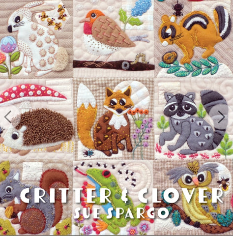 Critter and Clover by Sue Spargo