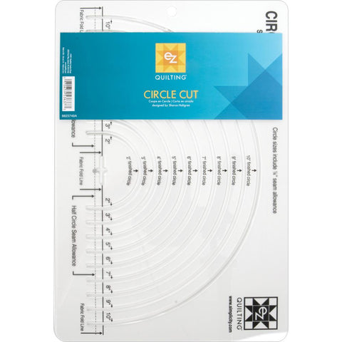 Circle Cut Ruler - Ez Quilting