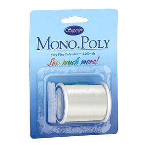 Mono Poly Superior Thread 2200 yds - col. clear