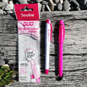 Sewline Fine Fabric Marker and Eraser