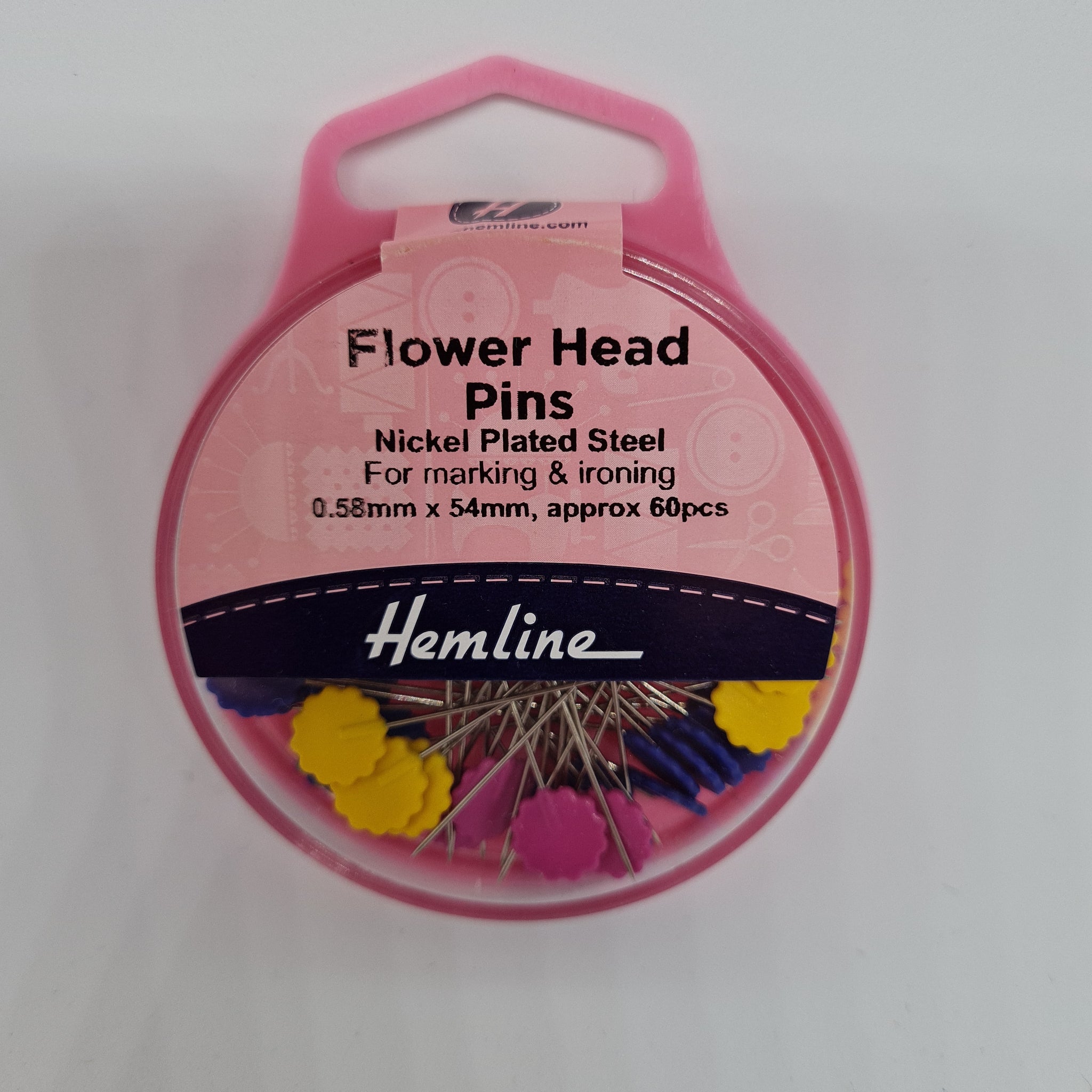 Flower head pins x 90 - hemline