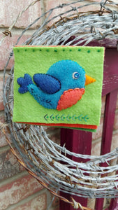 Woolly Bird Pin Cushion Kit by Sue Roper