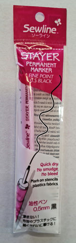 Stayer permanent ink marker 0.5mm - Sewline