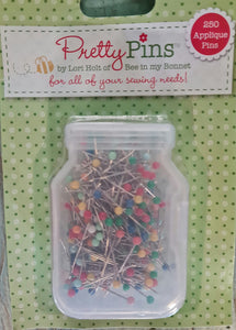 Pretty Pins - applique pins by Lori Holt