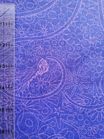 Sun Print Alison Glass- purple cotton fabric