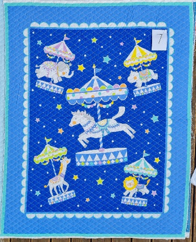 Pre- quilted baby panels