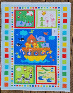 Pre- quilted baby panels