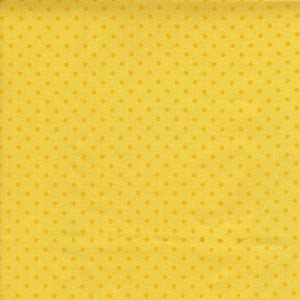 Dotty Basic, Butter - cotton fabric