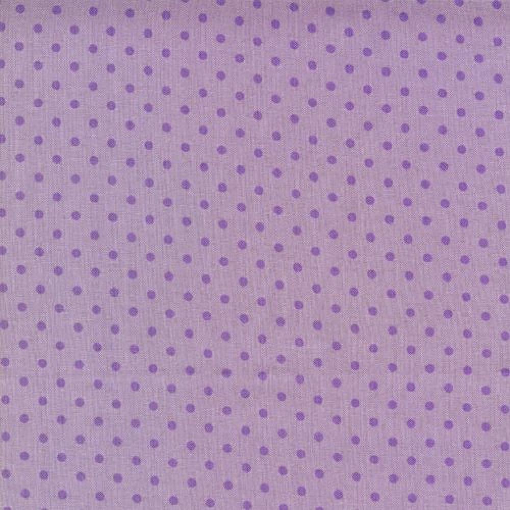 Dotty Basic, Lavender - cotton fabric