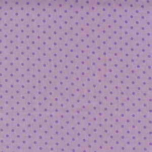 Dotty Basic, Lavender - cotton fabric