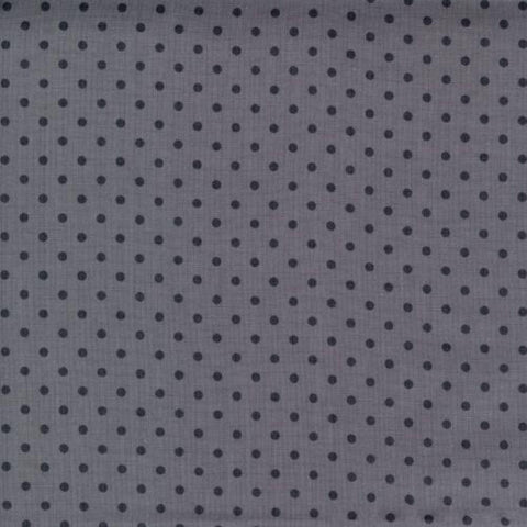 Dotty Basic, Slate - cotton fabric