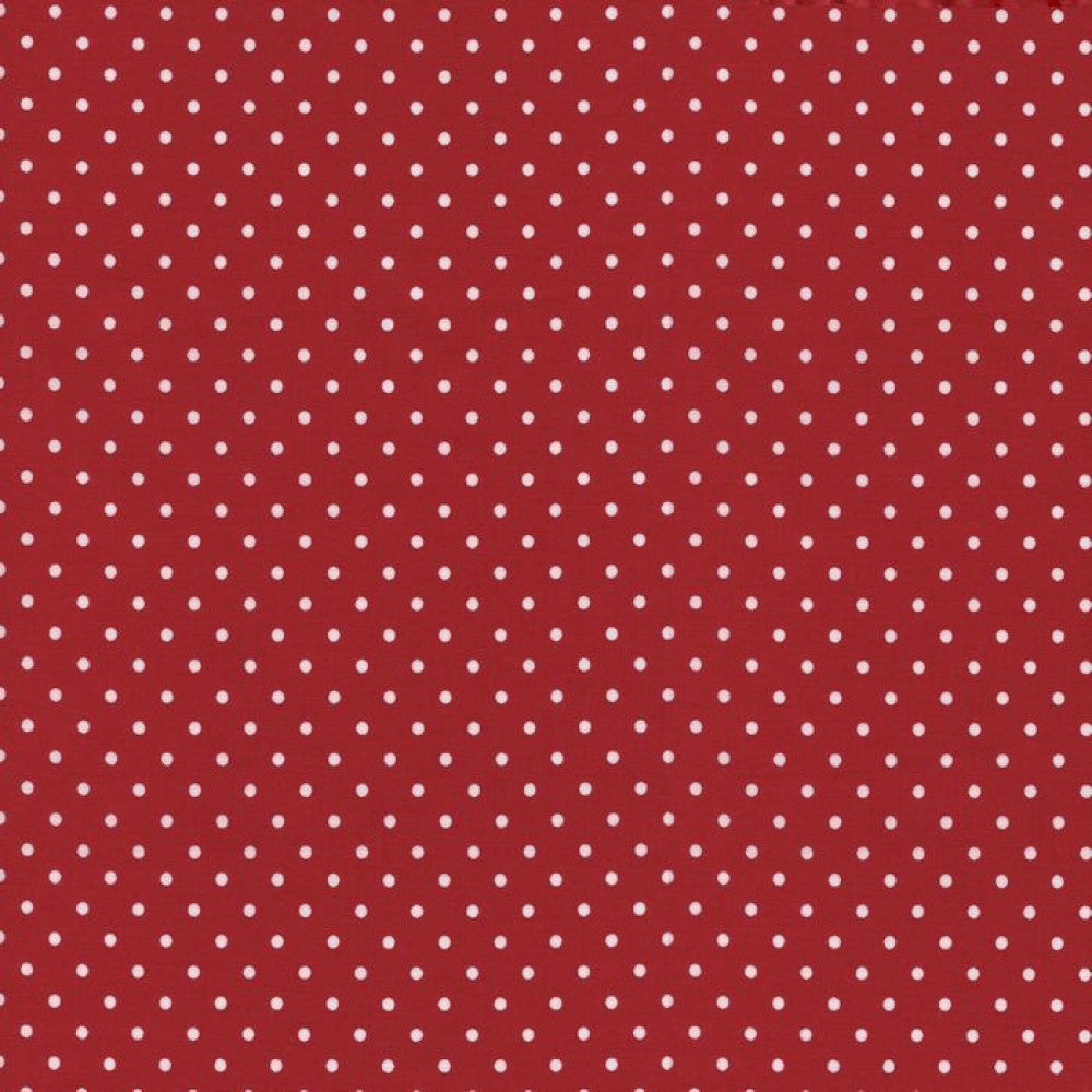 Dotty Basic, Red - cotton fabric