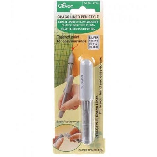 Clover - Chaco Liner Pen Style (Silver)