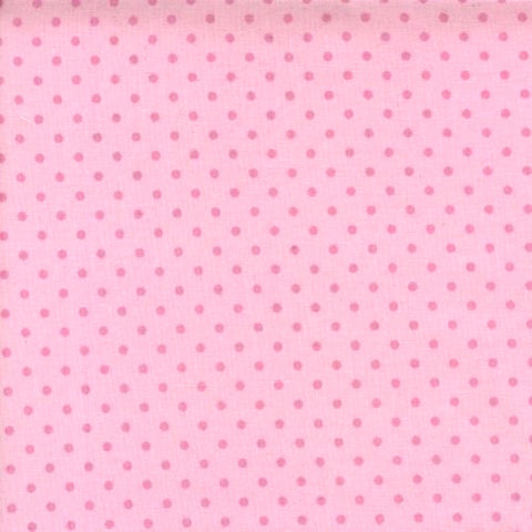 Dotty Basic, Rouge - cotton fabric