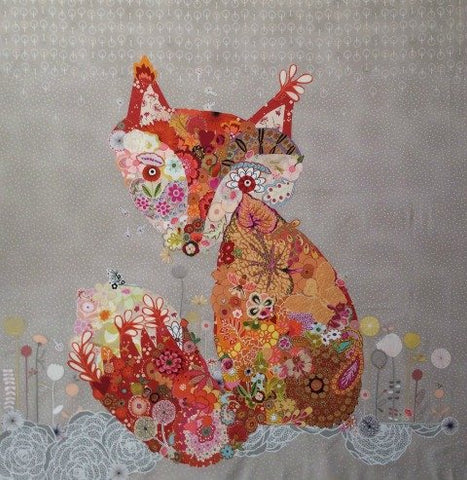 Freida Fox Collage Pattern by Laura Heine