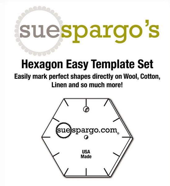 Hexagons Templates - Sue Spargo