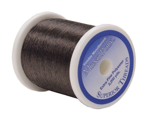 Mono Poly Superior Thread 2200 yds - col. Smoke
