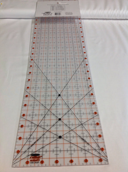 Quilters choice ruler 6.5 x 24.5