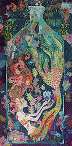 Sirene (Mermaid) Collage Pattern by Laura Heine