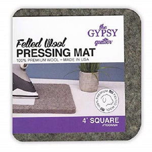 Wool Pressing Mat 4" x 4" - The Gypsy Quilter