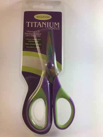 Sullivans- titanium coated 5.5" scissor