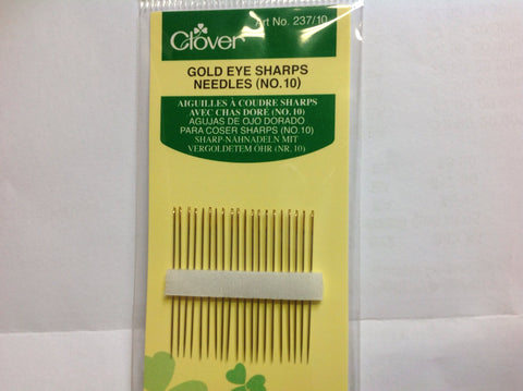 Clover sharps #10