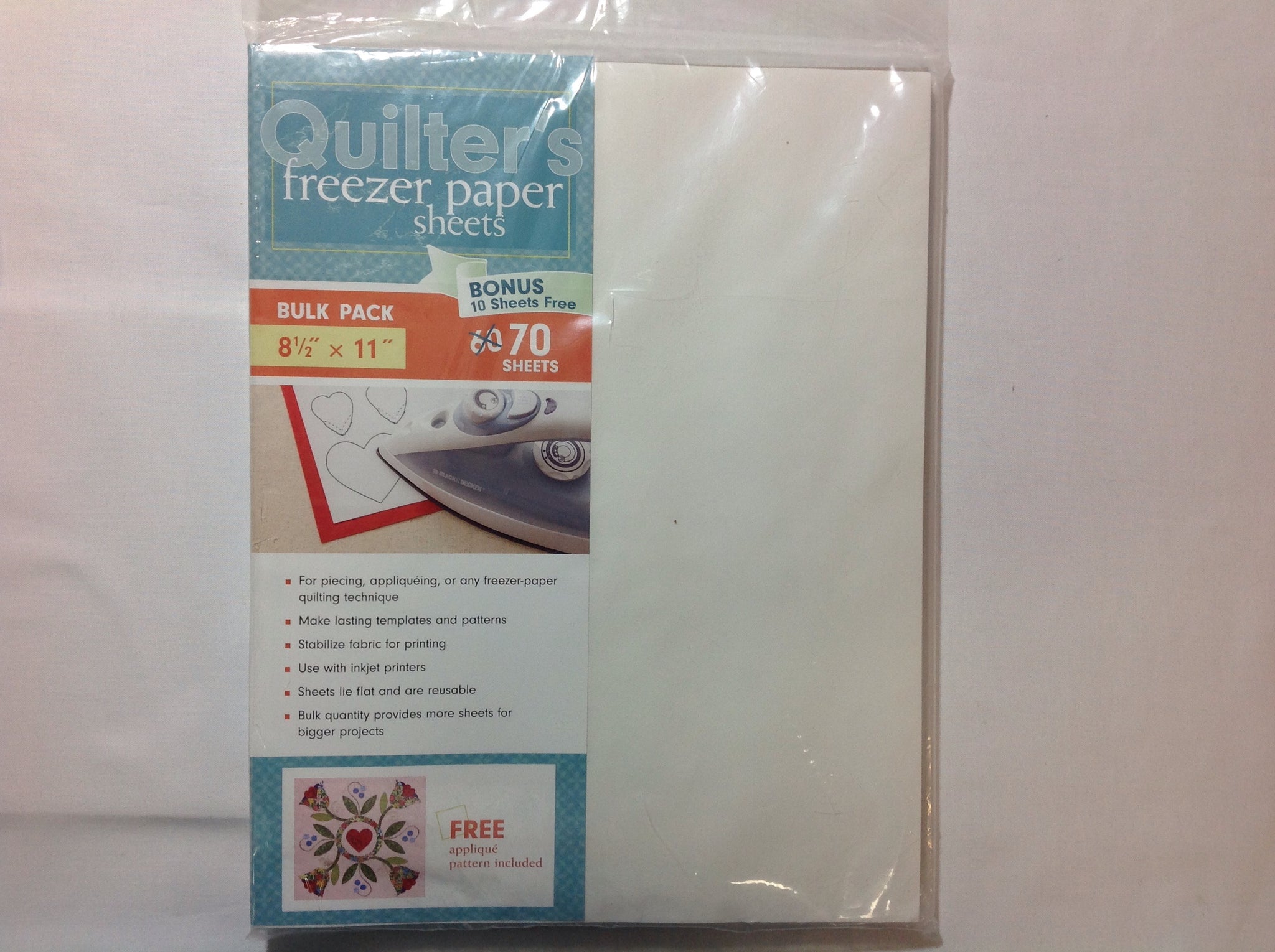Freezer Paper - quilters