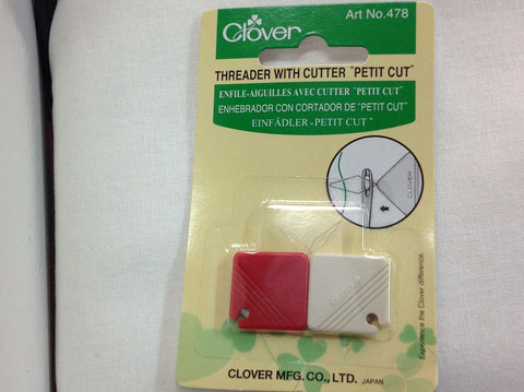 Clover - Needle Threader and cutter x 2