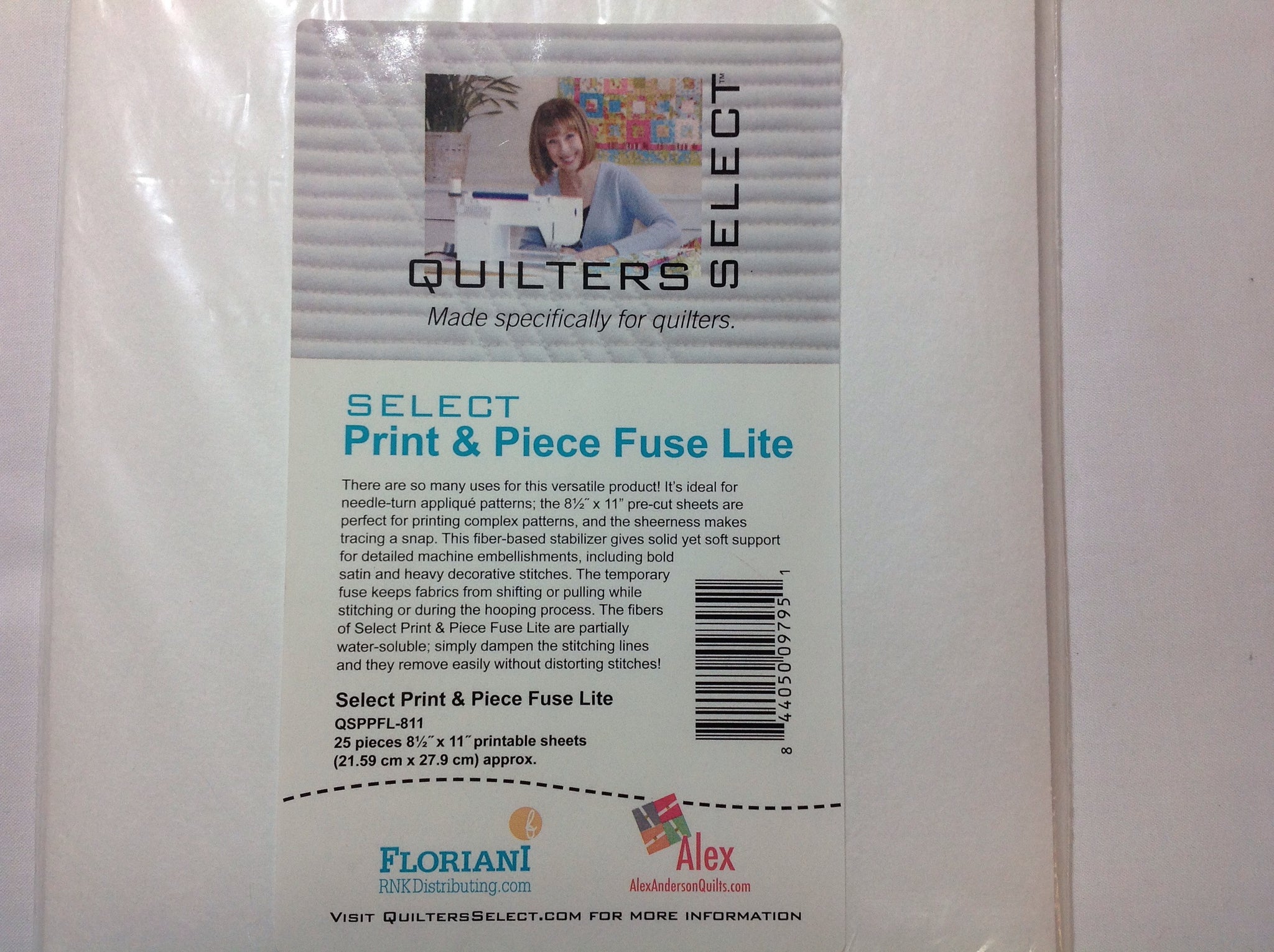 Print & piece fuse lite - Quilters Select