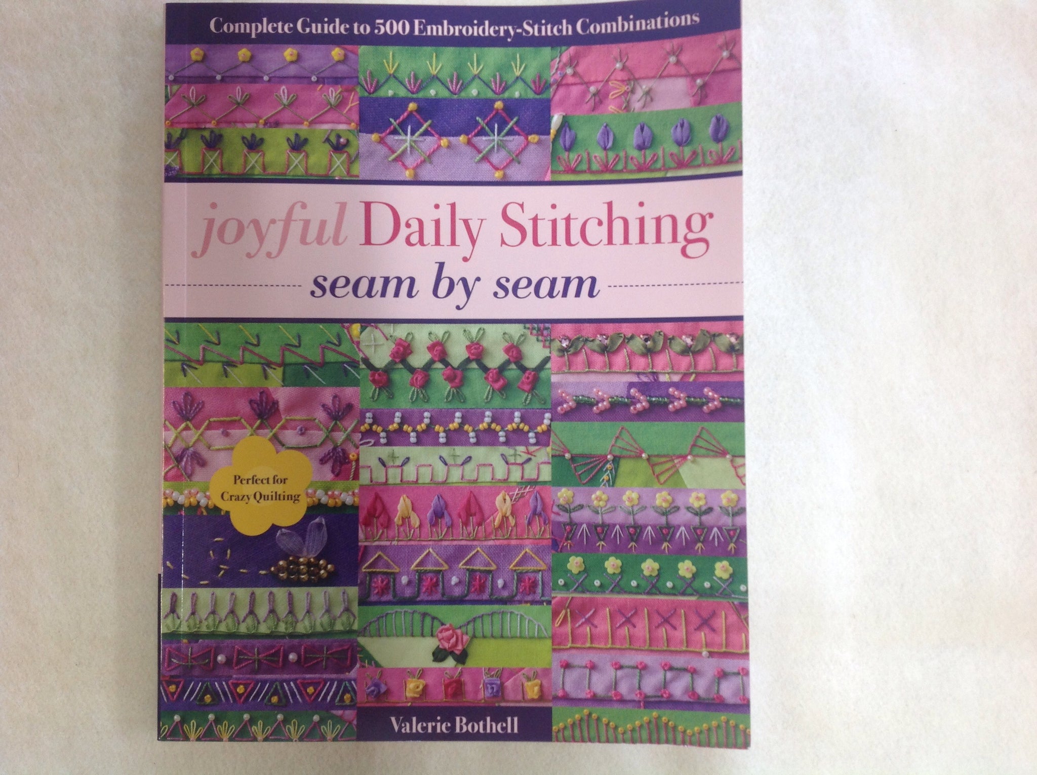 Joyful Daily Stitching by Valerie Bothell