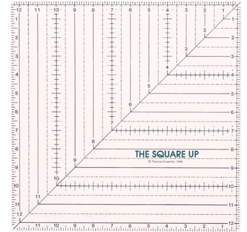 Quilt in a Day - 12 1/2" Square Up Ruler